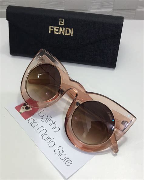 Óculos de Sol Fendi Gatinho 